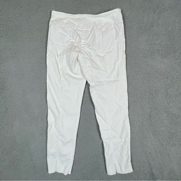 ELLIOTT LAUREN WOMENS PANTS WHITE SIZE 8 - Picture 2 of 10